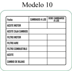 Traseras prediseñadas formatos standar: Trasera 10