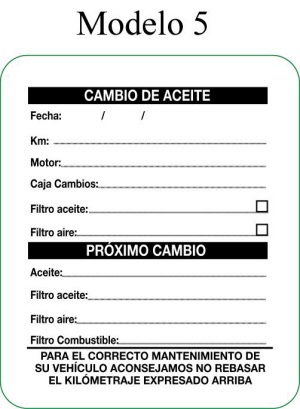 Traseras prediseñadas formatos standar: Trasera  5