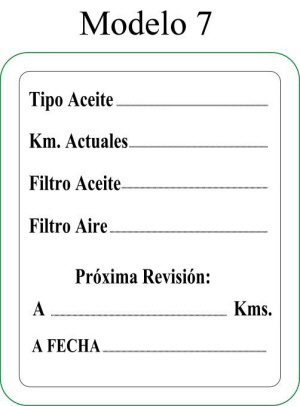 Traseras prediseñadas formatos standar: Trasera  7